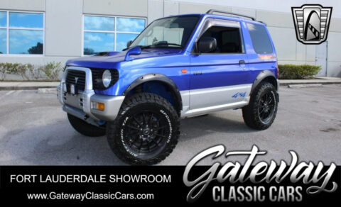Blue 1996 Mitsubishi Pajero Mini 660 CC 4 Cylinder 4-Speed for sale