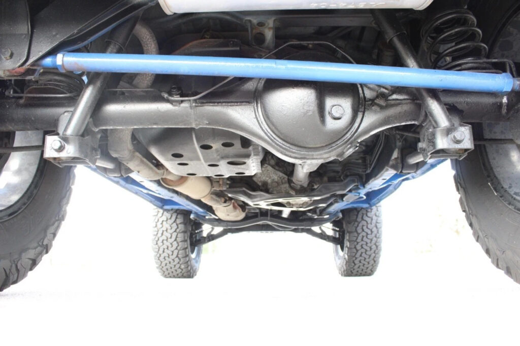 Blue 1996 Mitsubishi Pajero Mini 660 CC 4 Cylinder 4-Speed