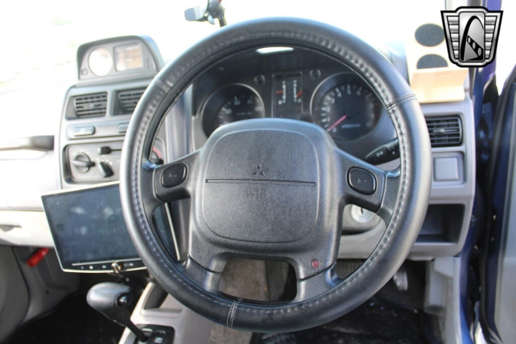 Blue 1996 Mitsubishi Pajero Mini 660 CC 4 Cylinder 4-Speed
