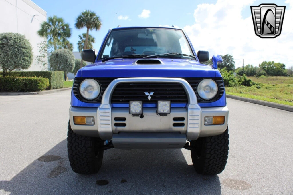Blue 1996 Mitsubishi Pajero Mini 660 CC 4 Cylinder 4-Speed