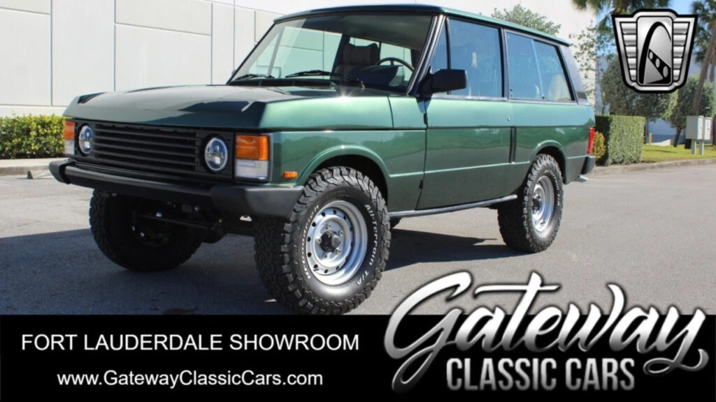 Green 1986 Land Rover Range Other 2.4 Liter 4 Cylinder 5 Speed Manual