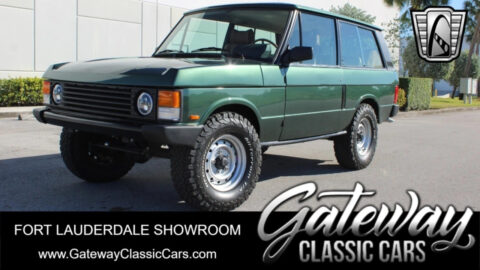 Green 1986 Land Rover Range Other 2.4 Liter 4 Cylinder 5 Speed Manual for sale