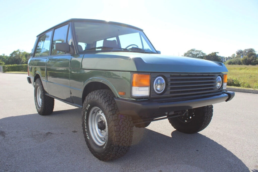 Green 1986 Land Rover Range Other 2.4 Liter 4 Cylinder 5 Speed Manual